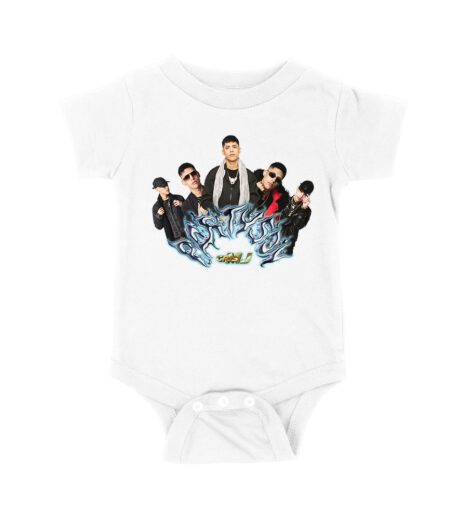 Cris-MJ Graffiti Art Style with Rap Group Pose Unisex Baby Jersey