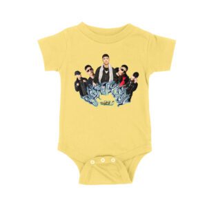 Cris-MJ Graffiti Art Style with Rap Group Pose Unisex Baby Jersey