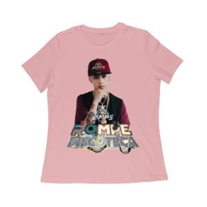 Cris-MJ Rompe Discoteca Neon Club Party Shirt Women Relaxed