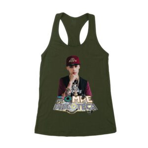 Cris-MJ Rompe Discoteca Neon Club Party Shirt Women's Racerback Tank Top