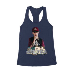 Cris-MJ Rompe Discoteca Neon Club Party Shirt Women's Racerback Tank Top