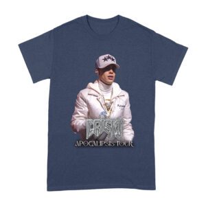 Cris-MJ Apocalipsis Tour Poster with Epic Vibes Unisex Adult