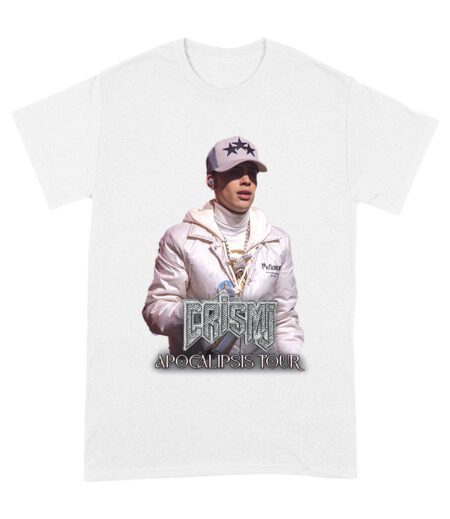 Cris-MJ Apocalipsis Tour Poster with Epic Vibes Unisex Adult