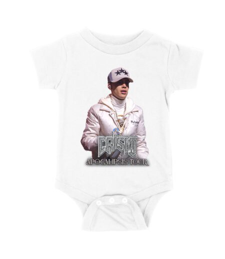 Cris-MJ Apocalipsis Tour Poster with Epic Vibes Unisex Baby Jersey