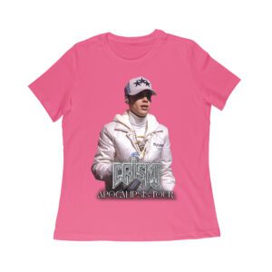 Cris-MJ Apocalipsis Tour Poster with Epic Vibes Women Relaxed