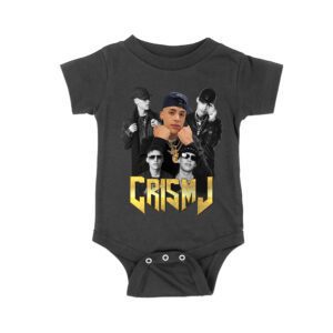 Cris-MJ Trio Pose with Black and Gold Theme Unisex Baby Jersey – Viva Party