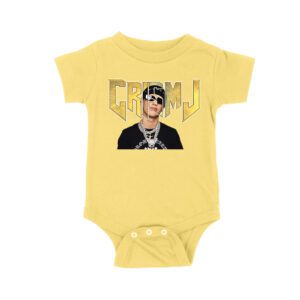 Cris-MJ Close-Up with Sunglasses and Gold Chains Unisex Baby Jersey