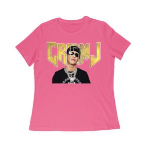 Cris-MJ Close-Up with Sunglasses and Gold Chains Women Relaxed