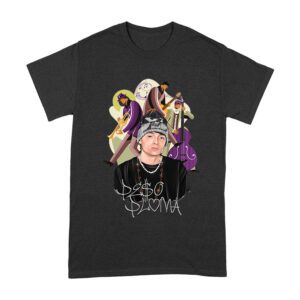 Peso-Pluma Banda Graphic T-Shirt ? Latin Trio with Trumpet, Guitar & Double Bass ? Musical Art Tee Unisex Adult – Viva Party