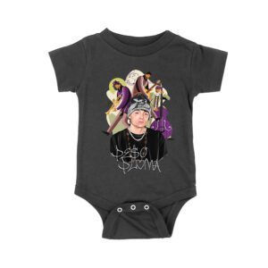 Peso-Pluma Banda Graphic T-Shirt ? Latin Trio with Trumpet, Guitar & Double Bass ? Musical Art Tee Unisex Baby Jersey – Viva Party