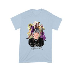 Peso-Pluma Banda Graphic T-Shirt ? Latin Trio with Trumpet, Guitar & Double Bass ? Musical Art Tee Unisex Toddler