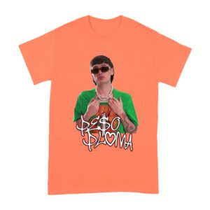 Peso-Pluma Inspired Graphic T-Shirt ? Latin Music Star Portrait Tee for Fans Unisex Adult