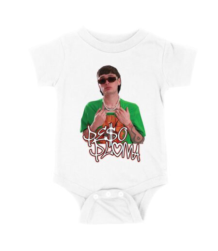 Peso-Pluma Inspired Graphic T-Shirt ? Latin Music Star Portrait Tee for Fans Unisex Baby Jersey