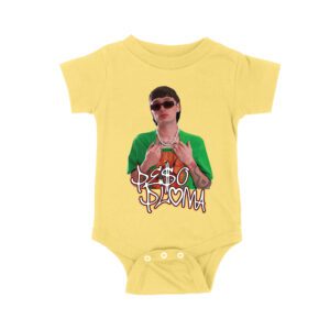 Peso-Pluma Inspired Graphic T-Shirt ? Latin Music Star Portrait Tee for Fans Unisex Baby Jersey