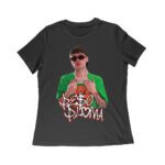 Peso-Pluma Inspired Graphic T-Shirt ? Latin Music Star Portrait Tee for Fans Women Relaxed – Viva Party
