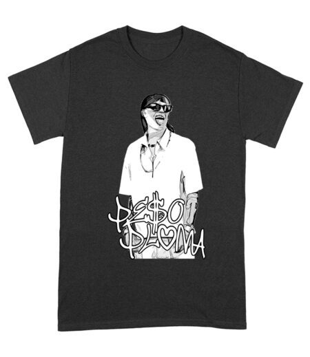 Peso-Pluma Monochrome Graphic Tee ? Black and White Urban Latin Music Shirt for Fans Unisex Adult – Viva Party