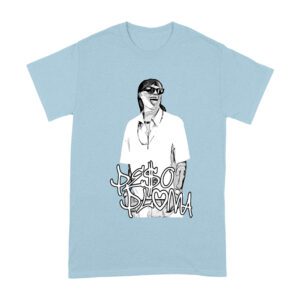 Peso-Pluma Monochrome Graphic Tee ? Black and White Urban Latin Music Shirt for Fans Unisex Adult