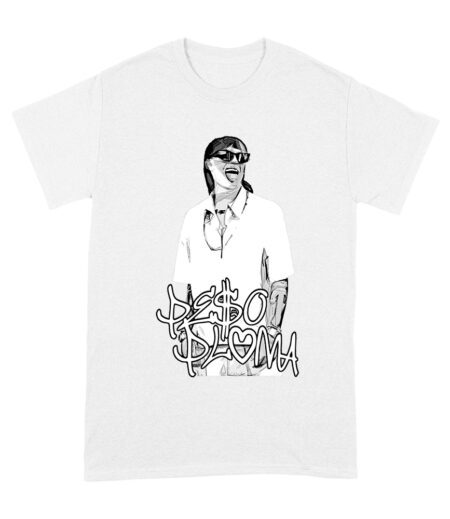 Peso-Pluma Monochrome Graphic Tee ? Black and White Urban Latin Music Shirt for Fans Unisex Adult
