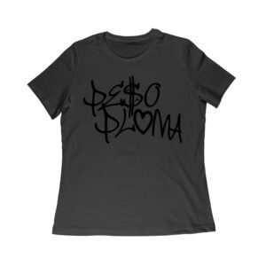 Peso-Pluma Bold Name T-Shirt - Stylish Latin Music Fan Tee with Iconic Text Design Women Relaxed – Viva Party
