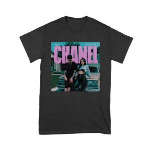 Peso-Pluma & Becky G Graphic Tee - Stylish Latin Music Collab Design Unisex Youth – Viva Party