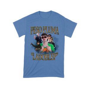 Peso-Pluma & LaDobleP Graphic Tee ? Bold Design with Artist Images and Text Elements Unisex Toddler