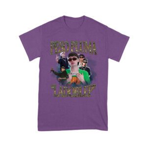 Peso-Pluma & LaDobleP Graphic Tee ? Bold Design with Artist Images and Text Elements Unisex Youth