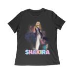 Shakira Retro Pop Diva Art - Vibrant Music Queen Design for True Fans Women Relaxed – Viva Party