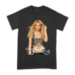 Shakira-Isabel Neon Style Diva - Electric Pop Art Design Featuring the Latin Music Queen Unisex Adult – Viva Party