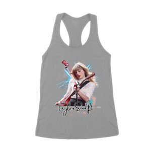 Taylor-Swift Performing Live with Electric Vibes T-Shirt Women's Racerback Tank Top
