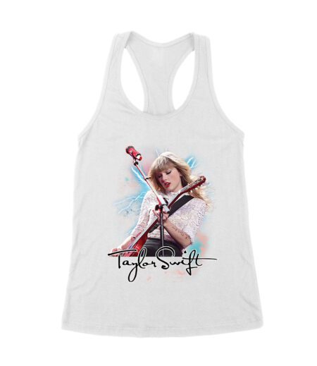 Taylor-Swift Performing Live with Electric Vibes T-Shirt Women's Racerback Tank Top