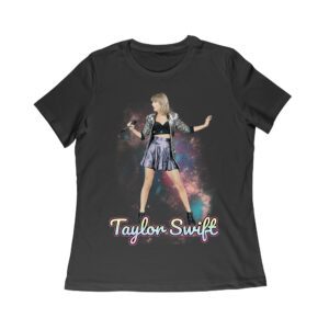 Taylor-Swift Spotlight Performance on Stage Graphic Tee Women Relaxed – Viva Party
