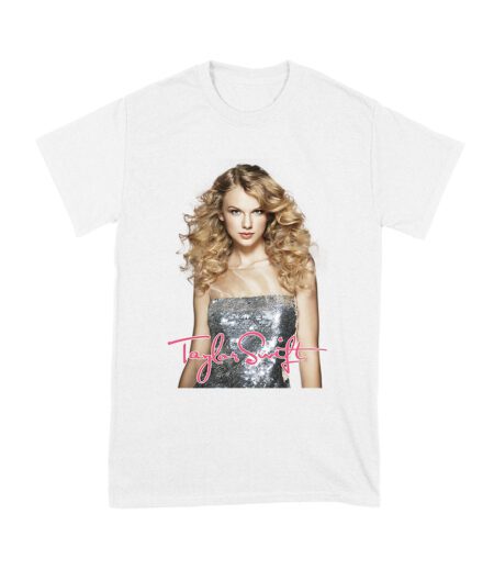 Taylor-Swift Classic Look with Curls and Charm T-Shirt Unisex Youth