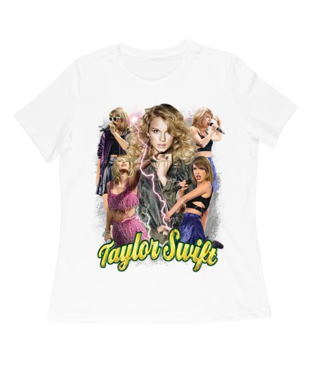 Taylor-Swift Multiverse Lightning Diva Scene T-Shirt Women Relaxed