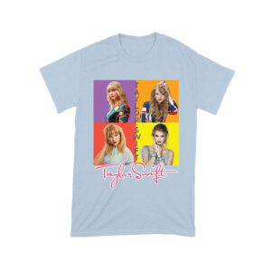 Taylor-Swift Color Block Portrait Pop Art T-Shirt Unisex Toddler