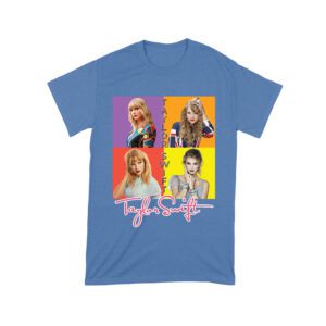 Taylor-Swift Color Block Portrait Pop Art T-Shirt Unisex Toddler