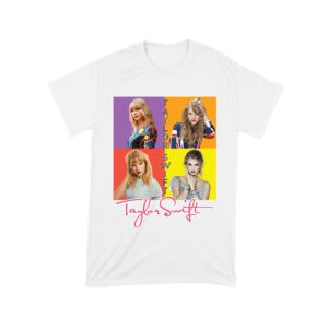 Taylor-Swift Color Block Portrait Pop Art T-Shirt Unisex Toddler
