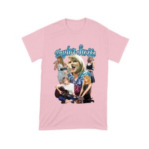 Taylor-Swift Singing Moments Collage Graphic T-Shirt Unisex Toddler