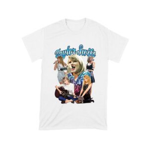 Taylor-Swift Singing Moments Collage Graphic T-Shirt Unisex Toddler