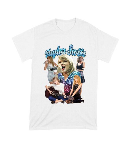 Taylor-Swift Singing Moments Collage Graphic T-Shirt Unisex Toddler
