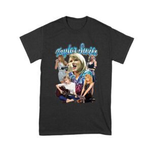 Taylor-Swift Singing Moments Collage Graphic T-Shirt Unisex Youth – Viva Party