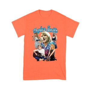 Taylor-Swift Singing Moments Collage Graphic T-Shirt Unisex Youth
