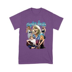 Taylor-Swift Singing Moments Collage Graphic T-Shirt Unisex Youth