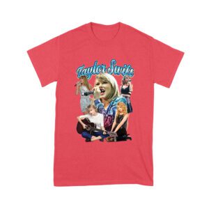 Taylor-Swift Singing Moments Collage Graphic T-Shirt Unisex Youth
