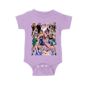 Taylor-Swift Era Collage Multiple Looks Fan T-Shirt Unisex Baby Jersey