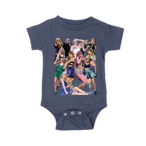 Taylor-Swift Era Collage Multiple Looks Fan T-Shirt Unisex Baby Jersey