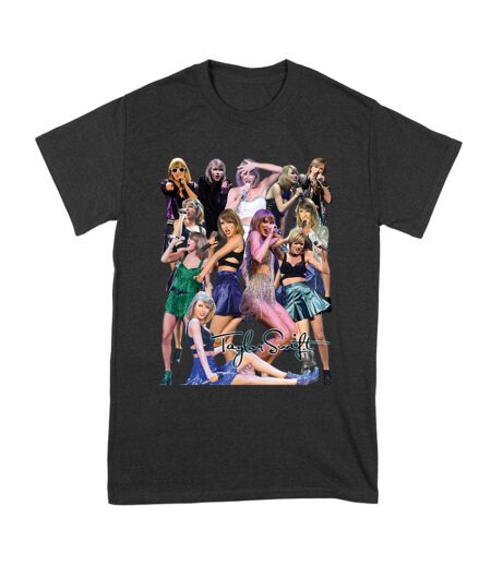 Taylor-Swift Era Collage Multiple Looks Fan T-Shirt Unisex Youth – Viva Party