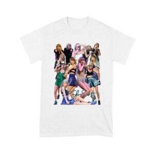 Taylor-Swift Era Collage Multiple Looks Fan T-Shirt Unisex Youth