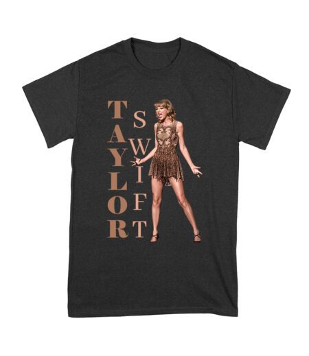 Taylor-Swift Bold Letters with Chic Pose T-Shirt Unisex Youth – Viva Party
