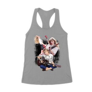 Taylor-Swift Guitar Performance Duo Style T-Shirt Women's Racerback Tank Top