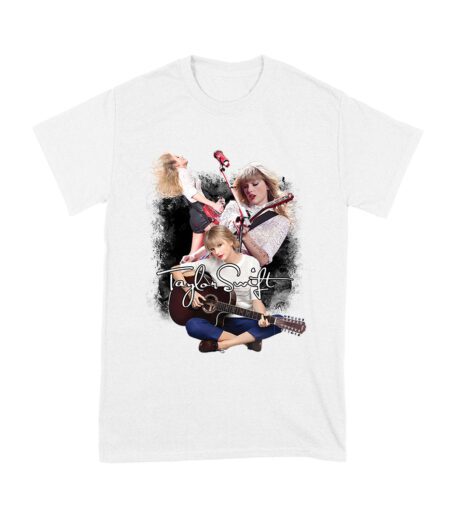 Taylor-Swift Guitar Performance Duo Style T-Shirt Unisex Youth